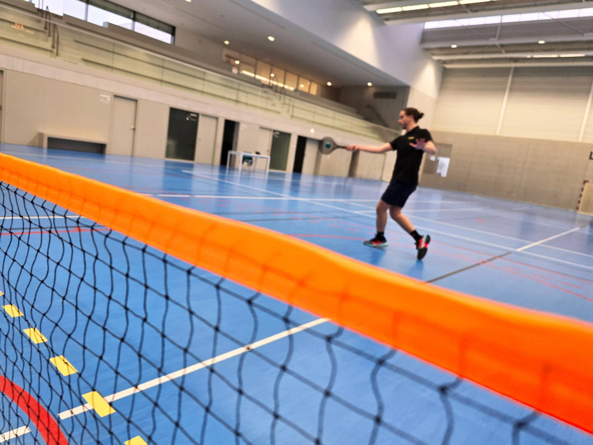 Transportable badminton net with carrying bag - 3m