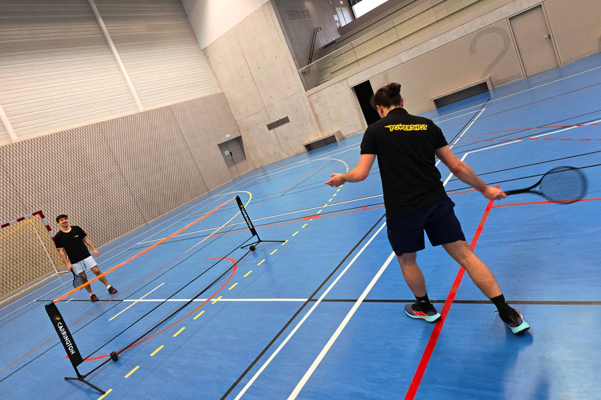 Transportable badminton net with carrying bag - 3m
