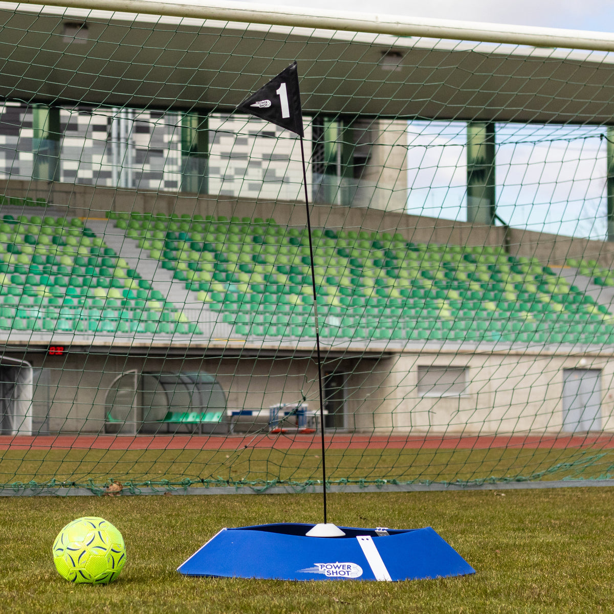 Kit of 3 foot golf targets with lights