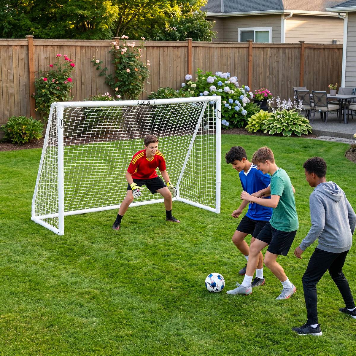 Professional Garden Football Goal – 1.8m x 1.2m VIKING
