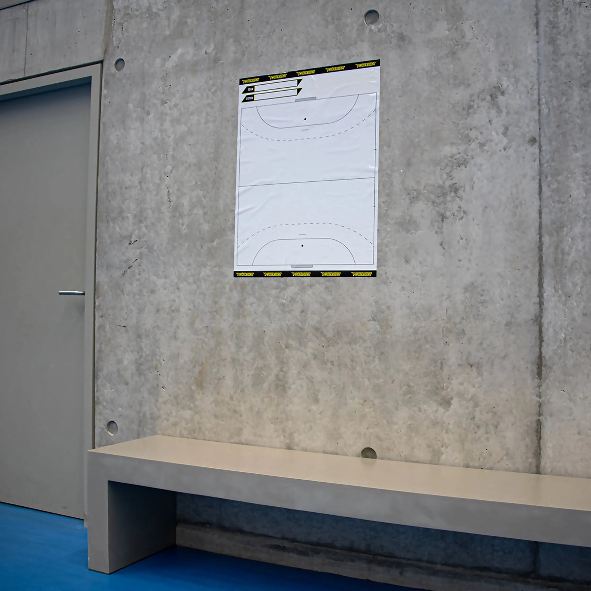 Handball tactical sheet roll full court