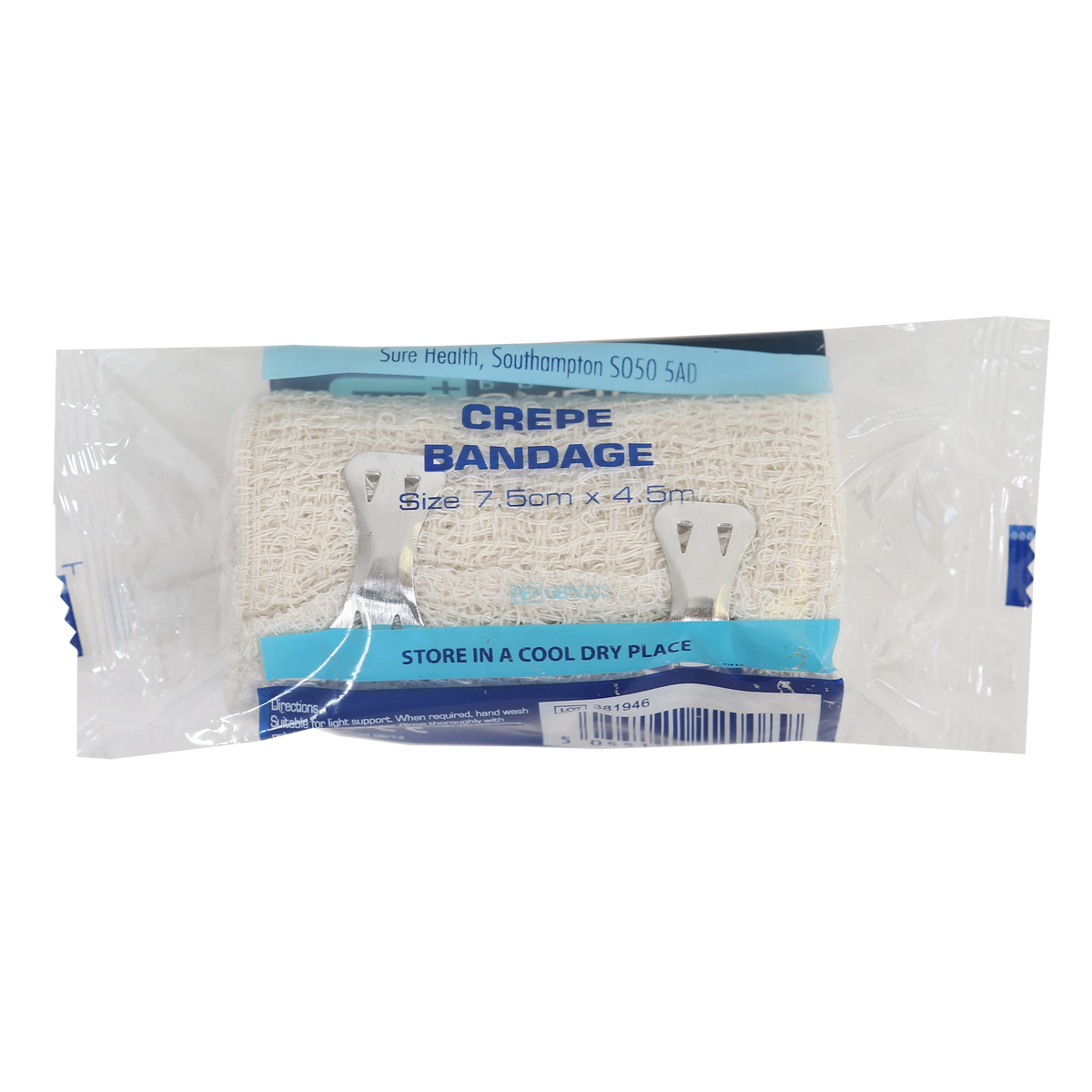 Crepe bandage - 7.5cm x 450cm