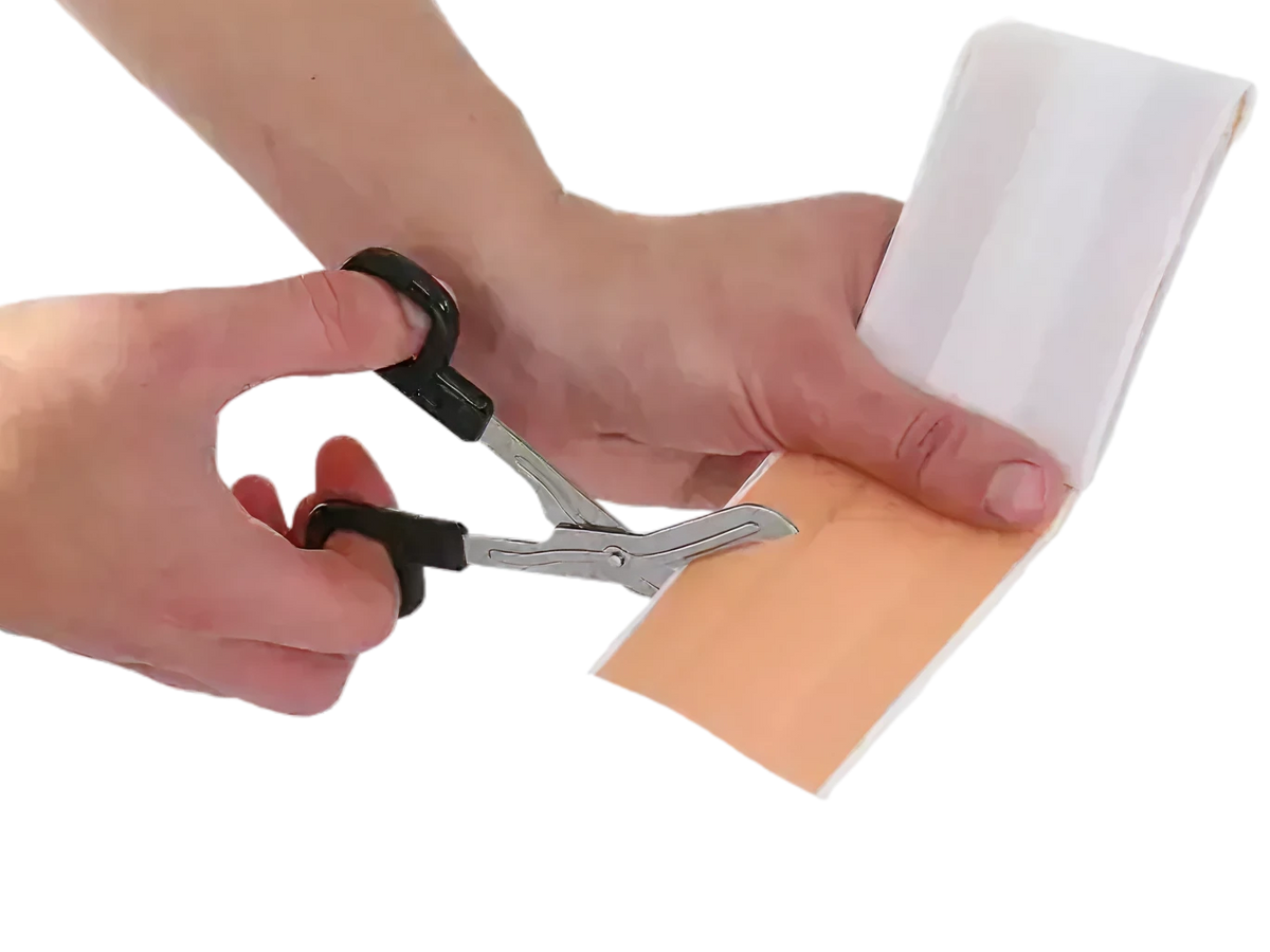 Water-Resistant Cut-to-Size Dressing Strips - 12 Pack Powercare
