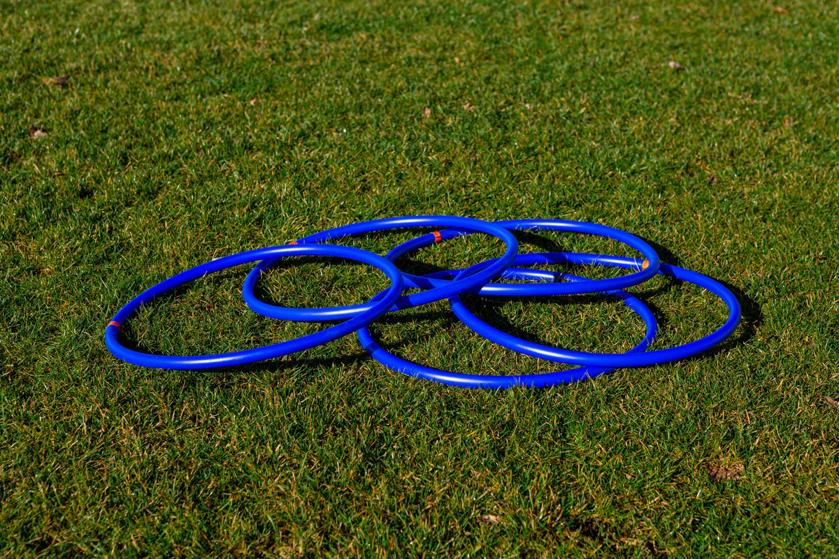 Set of 5 round coordination hoops diameter - 76cm