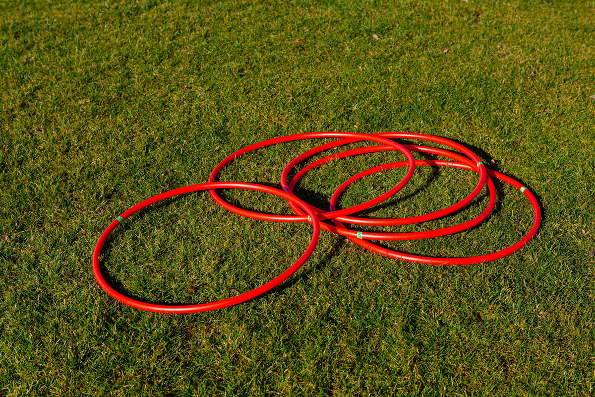 Set of 5 round coordination hoops diameter - 60cm