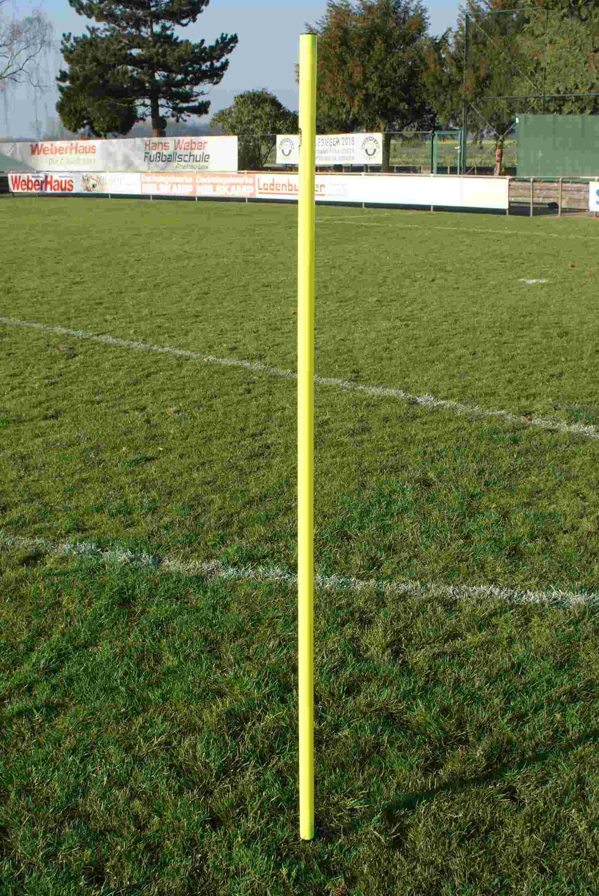 Set of 5 slalom poles with spike