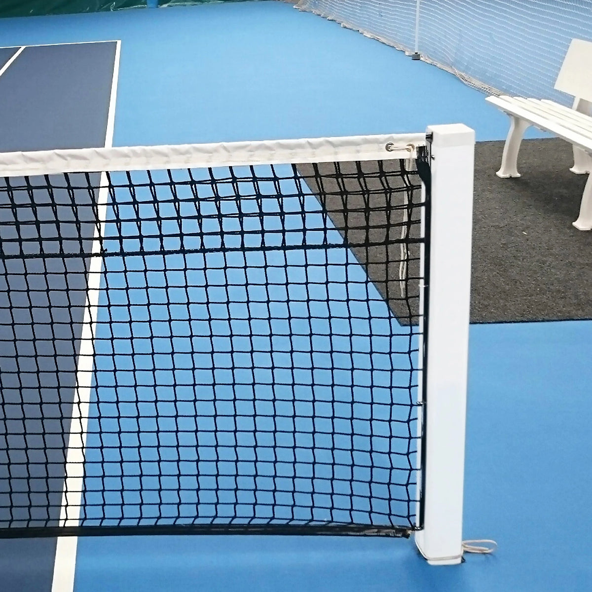 Socketed square tennis posts - 80mm x 80mm Carrington