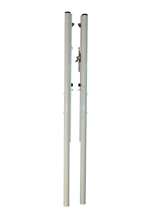 Socketed volleyball posts training - 90mm diameter