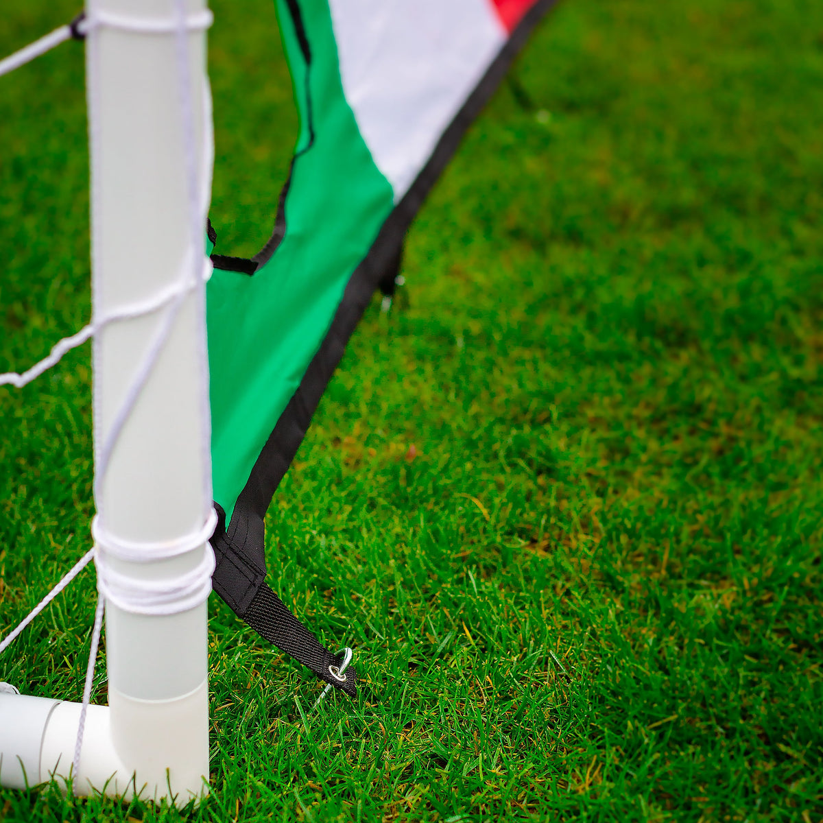 Football uPVC Goal with Shooting Wall - 1.8m x 1.2m Powershot