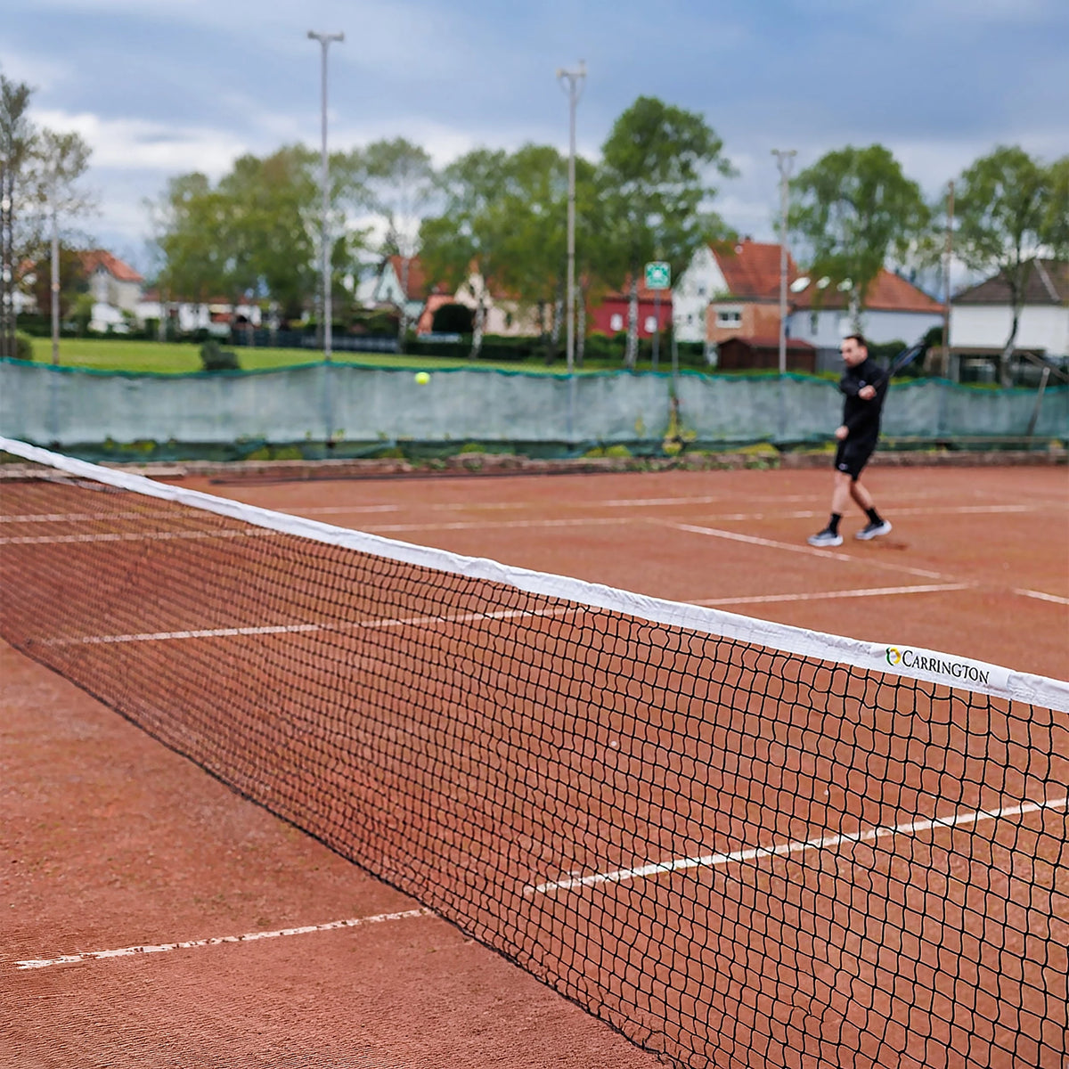Expert 3mm tennis net - 12.70m x 1.05m Carrington