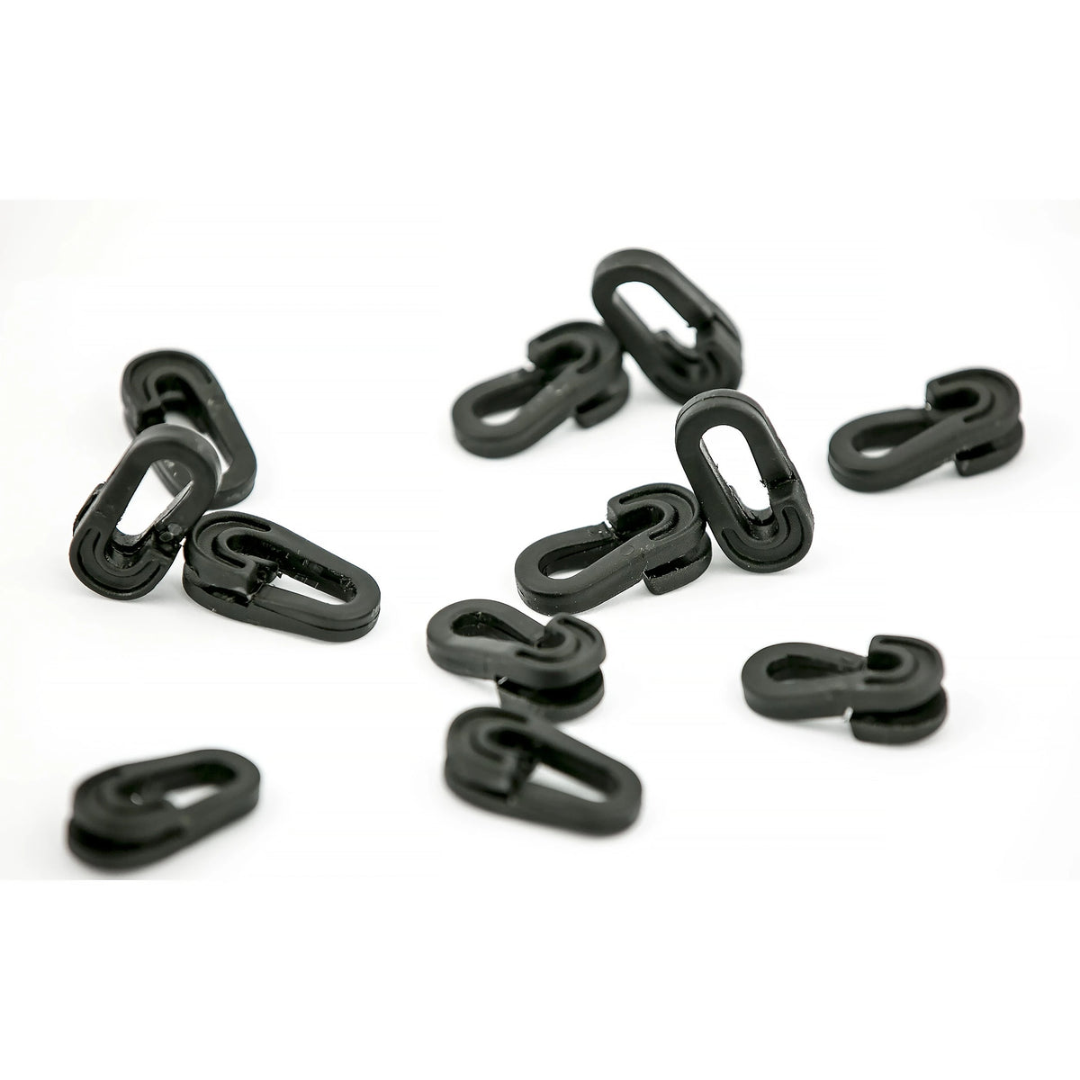 Set of 40 black net clips Powershot