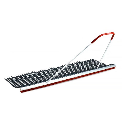 2-in-1 Tennis Court Drag Mat and Brush - 2 m